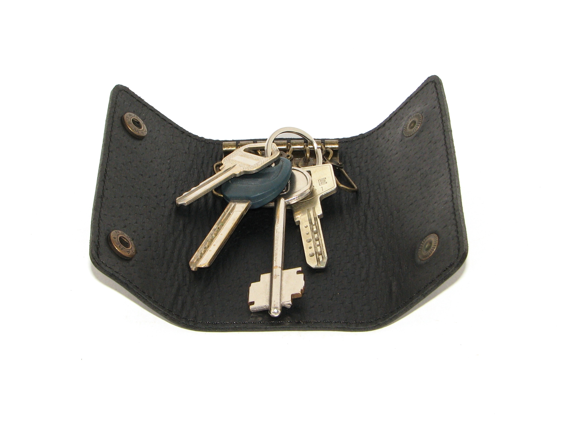 Шкіряна Ключниця DNK Leather Keys-S чорна Шкіряна Ключниця DNK Leather Keys-S чорна